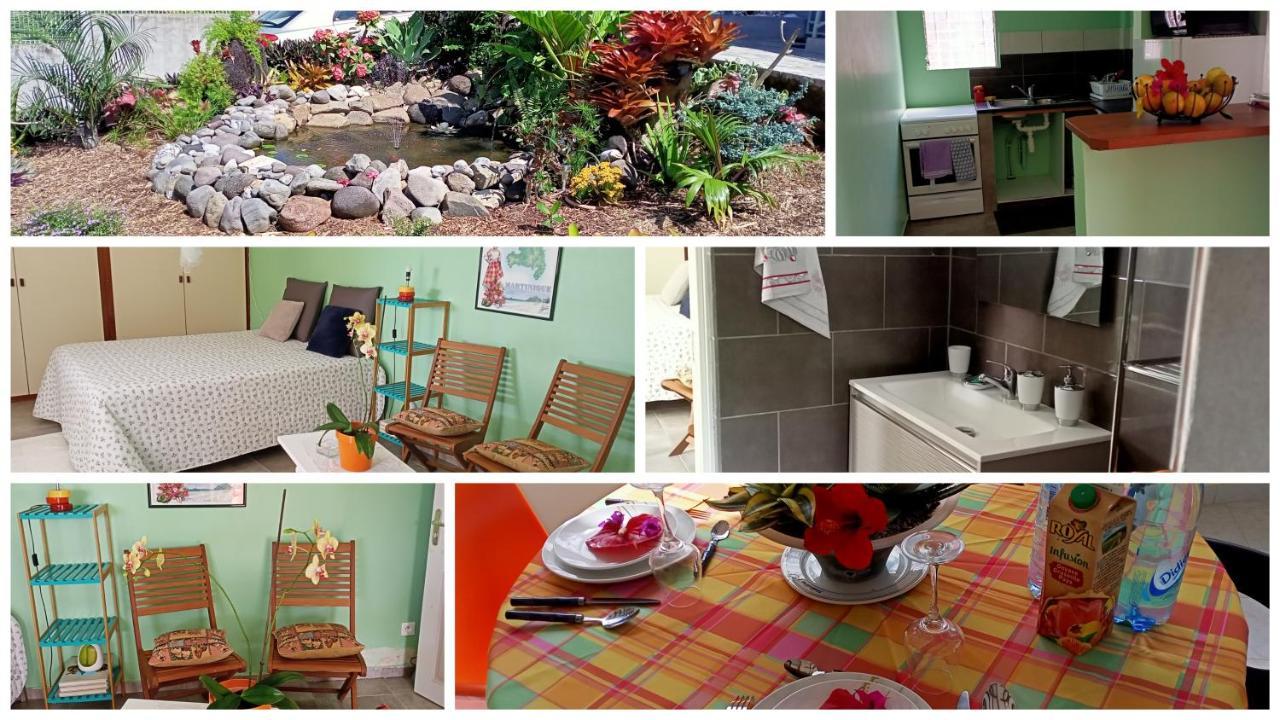 Paradis Cache - Confort Terrasse - Kybo Karaib Location - Pkg - Mtgne แซงต์-มารีย์ ภายนอก รูปภาพ